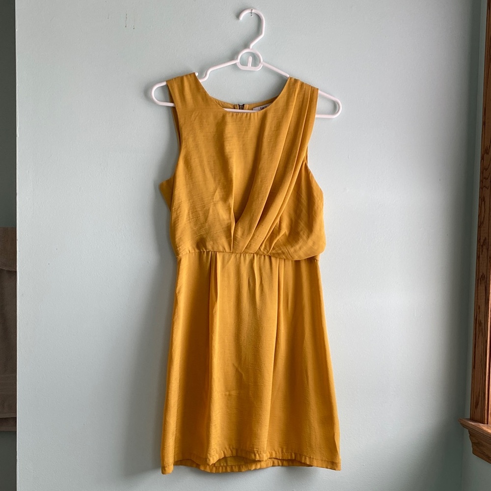Bar III Sunny Yellow Dress